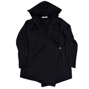 Testimony LA French Terry Longer Cardigan Jacket XL Black Whimsigoth Layering